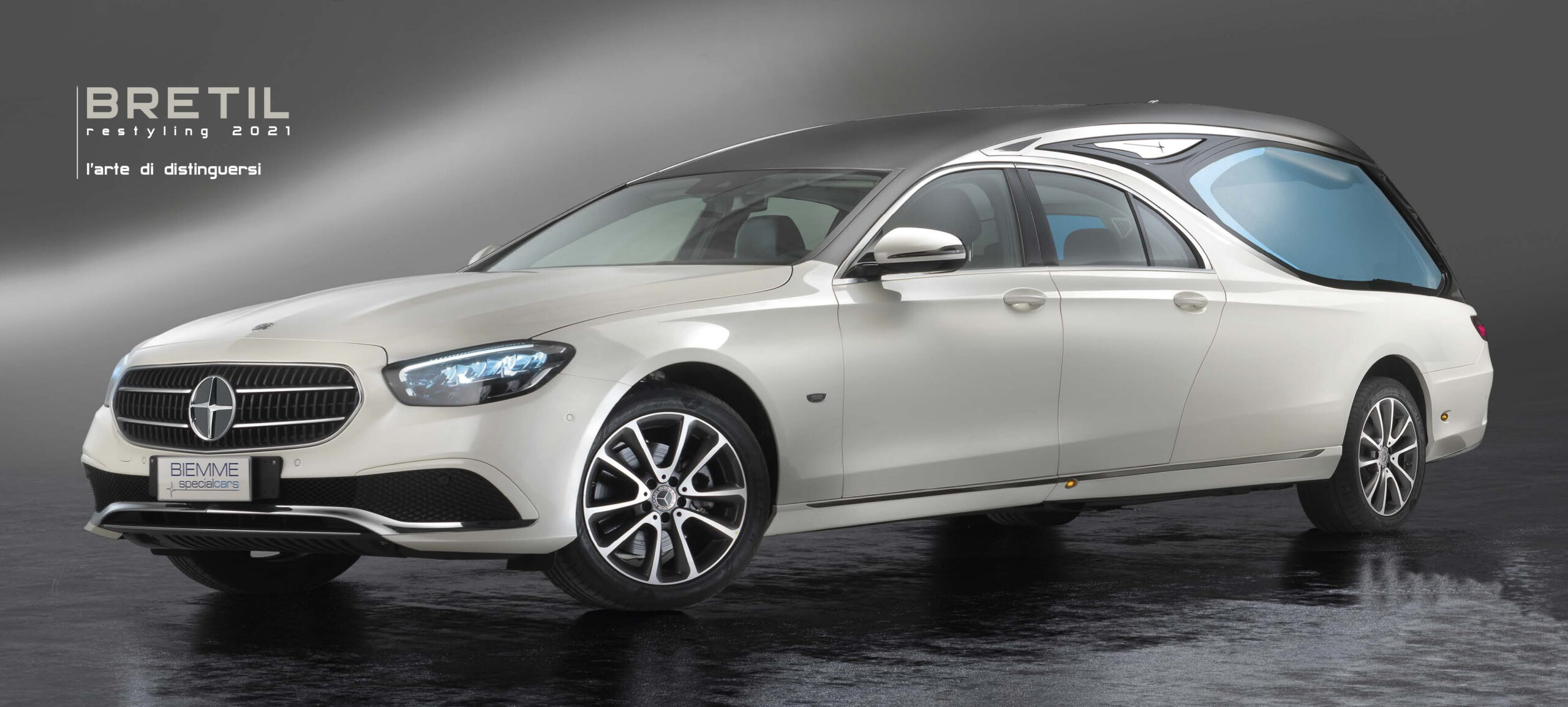 Bretil autofunebre su meccanica Mercedes-Benz Classe E