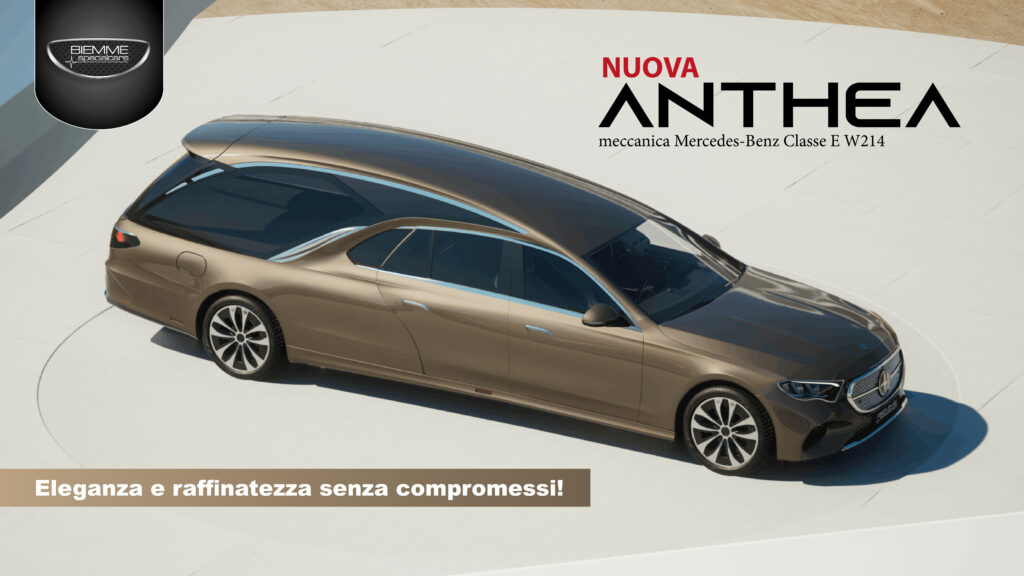 ATHENA autofunebre su meccanica Mercedes-Benz Classe E W214