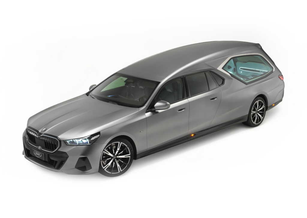 Dhiva autofunebre su meccanica Bmw Serie 5
